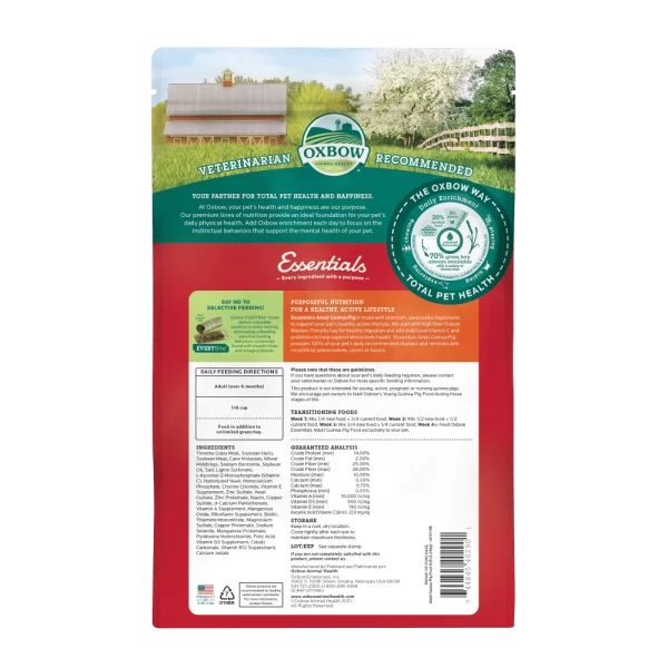 Oxbow Alimento para Cuyo Adulto Essentials - Image 3