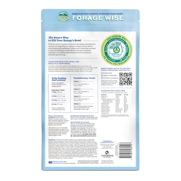 Oxbow Alimento para Conejo Forage Wise - Image 3