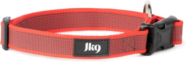 Julius K-9 Collar para Perro Rojo-Gris Ancho 25mm